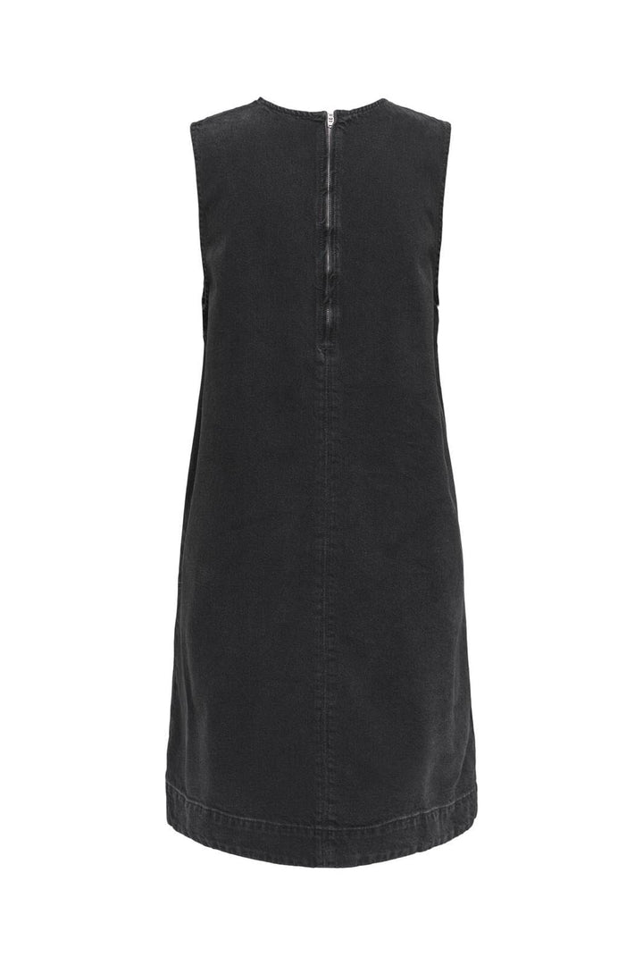 Only - Onldorsi S/L Dress Sik 15354762 - 4839769 - Washed Black