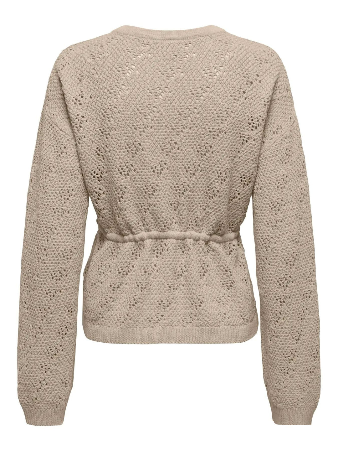 Only - Onlelke Life Ls Cardigan Cc Knt - 5049514 Oxford Tan Silver Heart Button Cardigans 