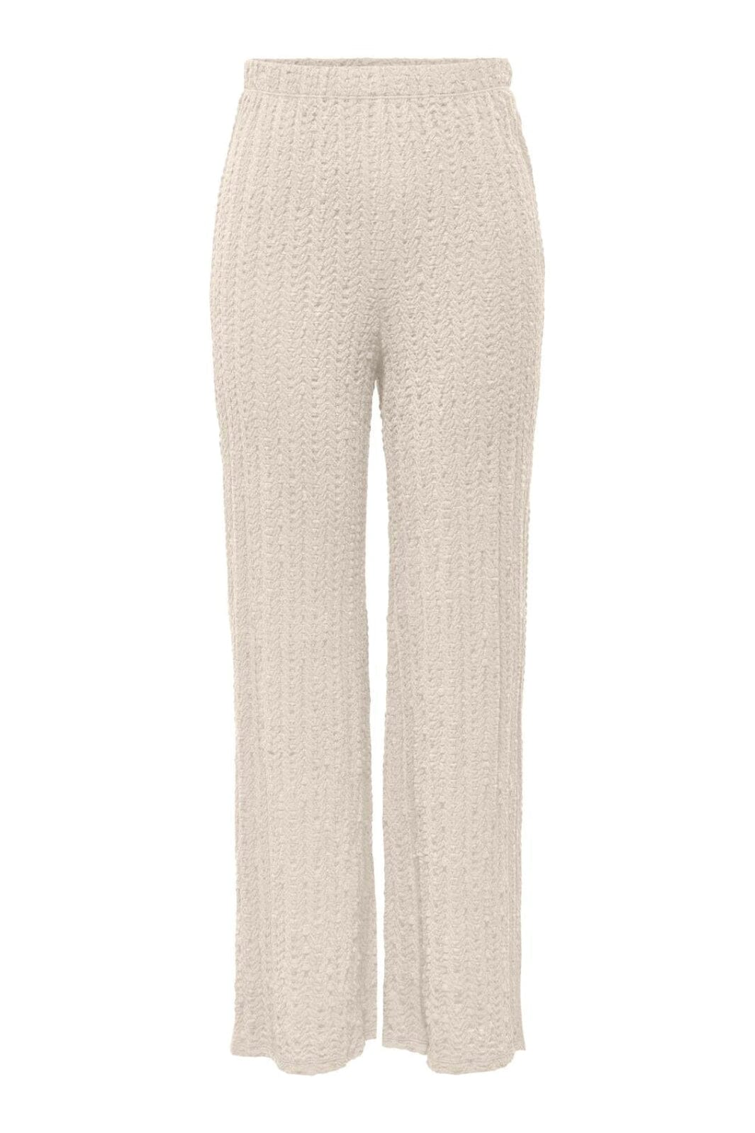 Only - Onlella Wide Pant - 5011619 Birch Bukser 