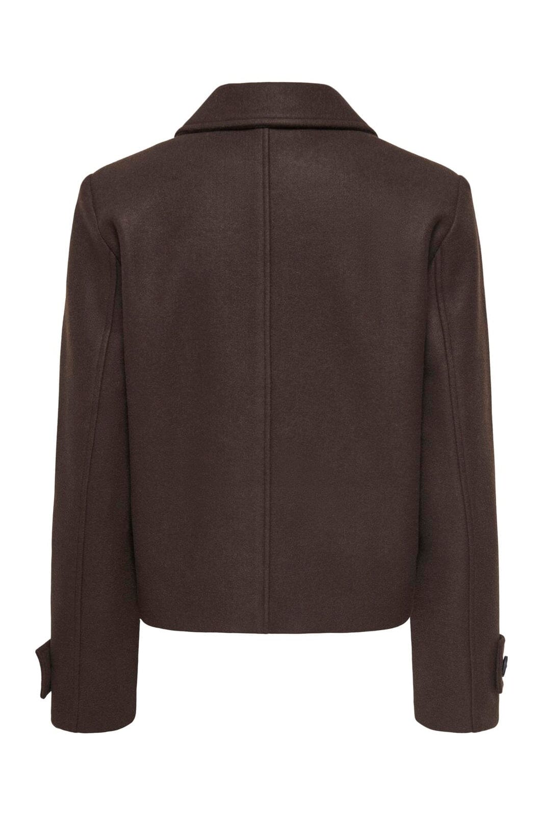 Only - Onlfreja Short Db Jacket - 4986881 Hot Fudge Melange