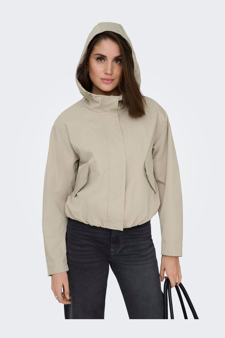 Only - Onlgisell Life Short Hood Jacket Cc - 4892254 String