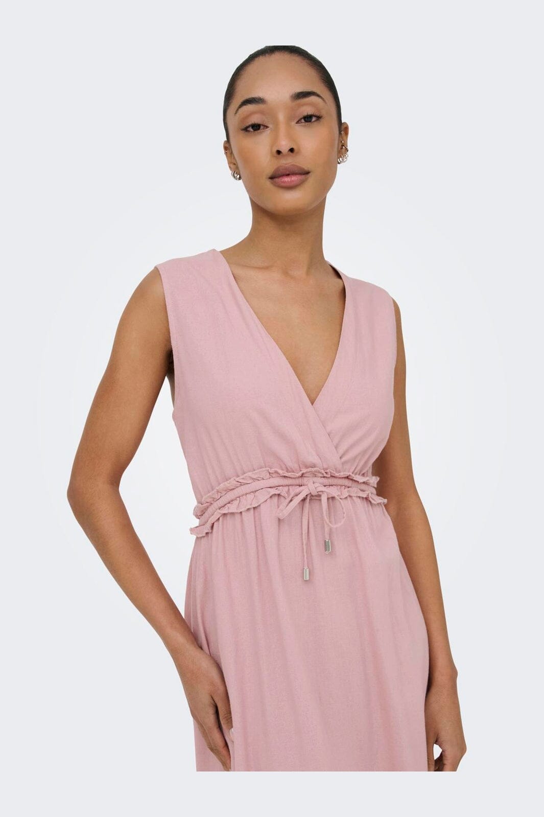 Only - Onlgoa Sl Linen Bl Long Dress Cc - 4942265 Burnished Lilac