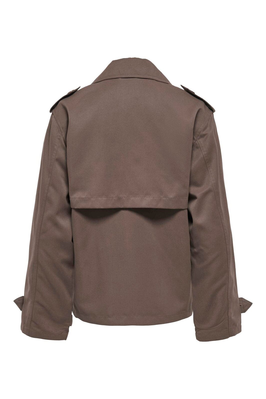 Only - Onlhannah Short Life Trenchcoat - 4986831 Chocolate Martini