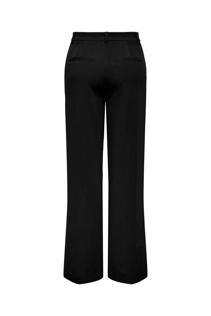 Only - Onlhattie-Lana W Mel Pant Tlr - 4757928 Black