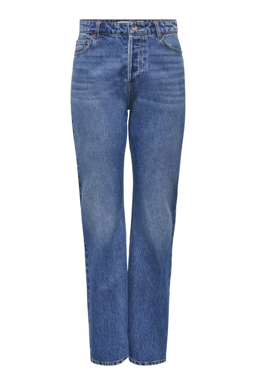Only - Onlhazel Straight Gua - 4978872 Medium Blue Denim Jeans 