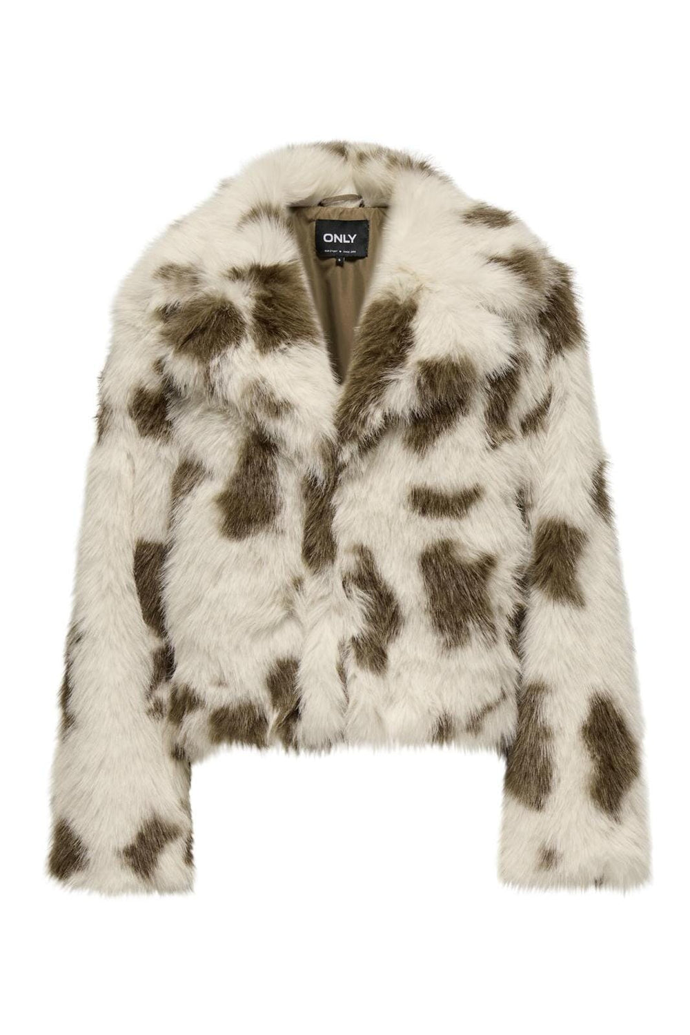 Only - Onljamie Faux Fur Jacket Cc - 4782991 Birch Cow