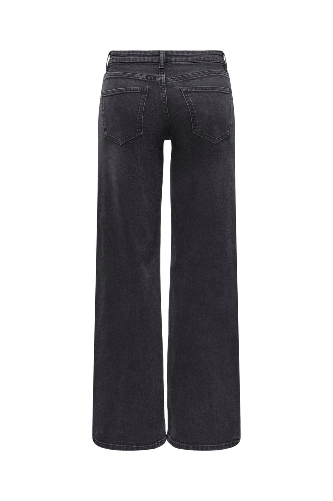 Only - Onljudy Lw Wide Leg Tai Epp - 4680454 Washed Black