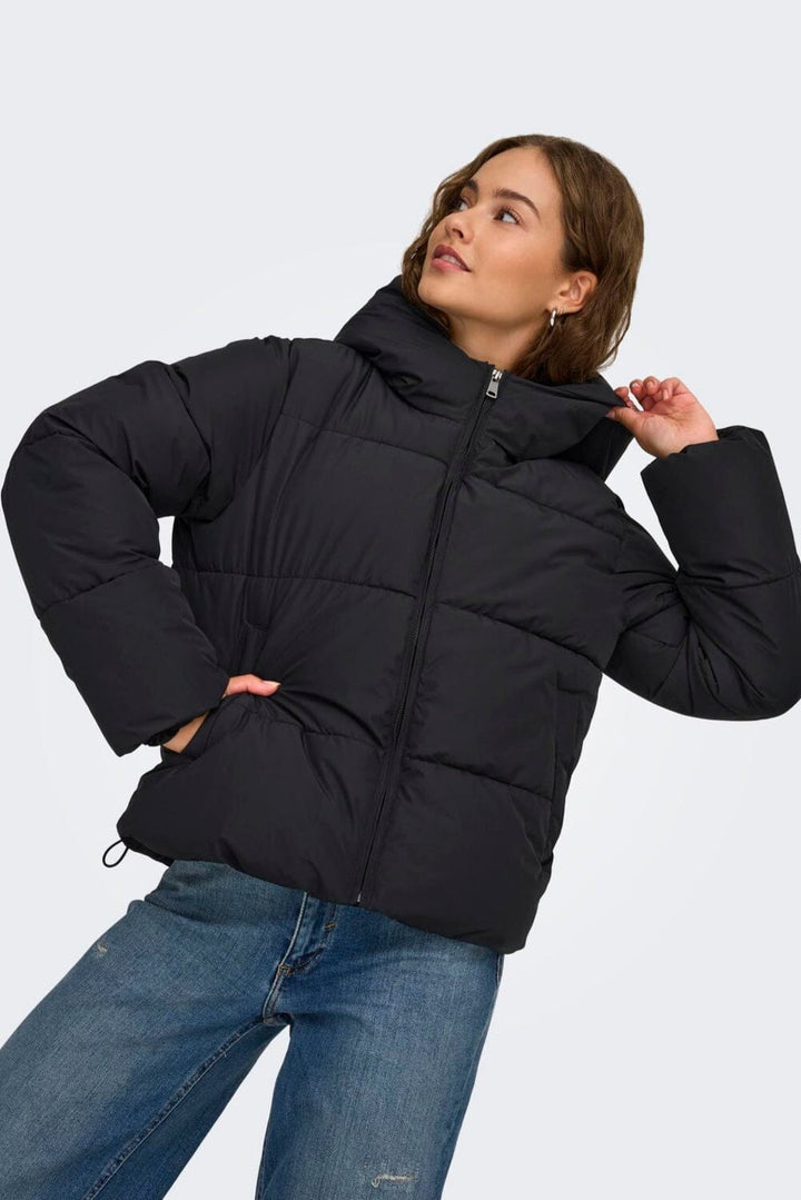 Only - Onljuta Short Puffer - 4924428 Black
