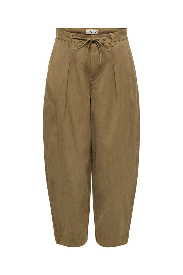 Only - Onlkaitlin String Barrel Pant - 5200162 Kangaroo