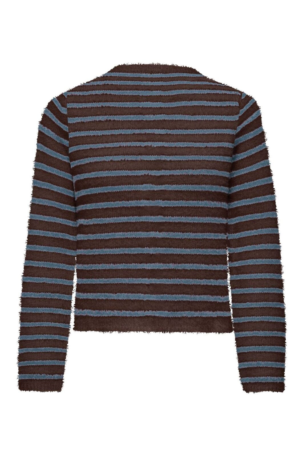Only - Onlkerry Ls Button Cardigan Cc Knt - 5100858 Bracken Dusty Blue/Silver Heart Button