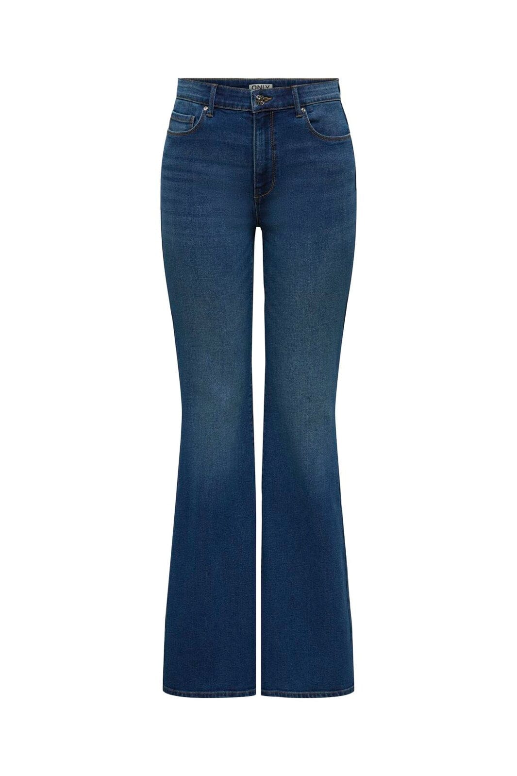 Only - Onllana Retro Flared Box - 4893231 Medium Blue Denim