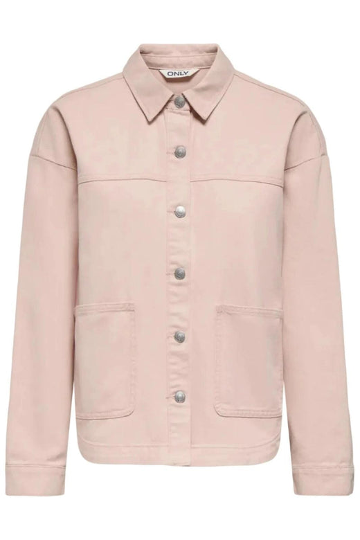 Only - Onllara Ls Shacket Gua - 4996739 Sepia Rose Jakker 