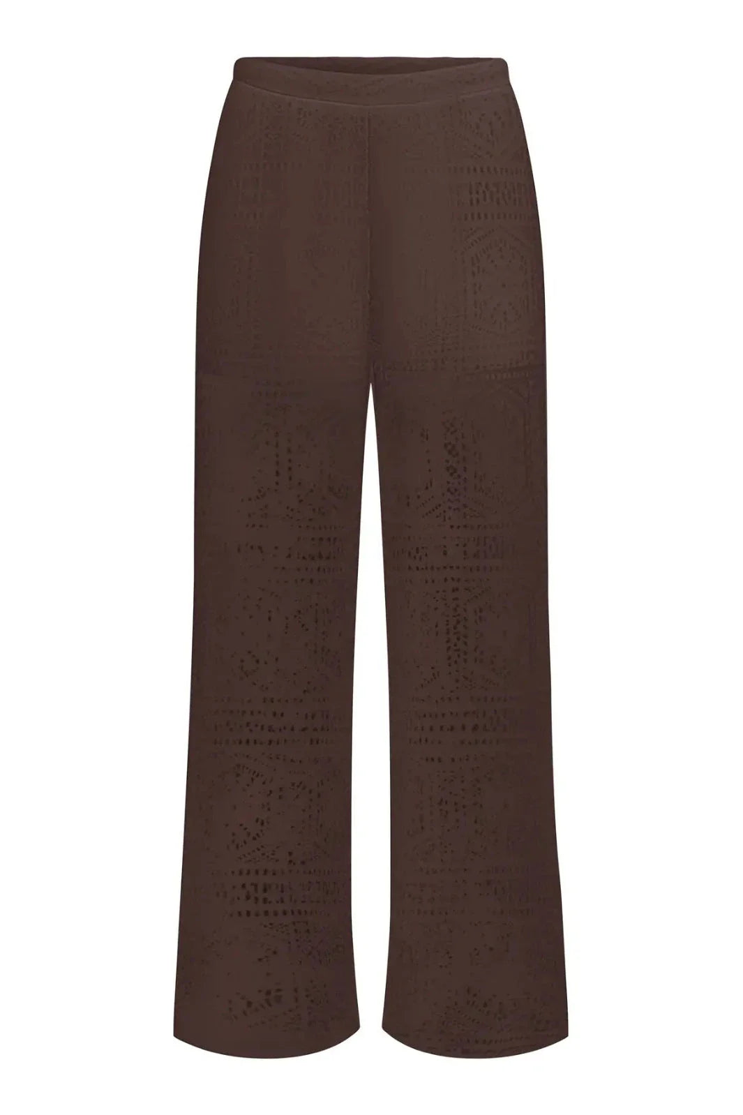 Only - Onllian Lace Wide Pants - 5045334 Shopping Bag Bukser 