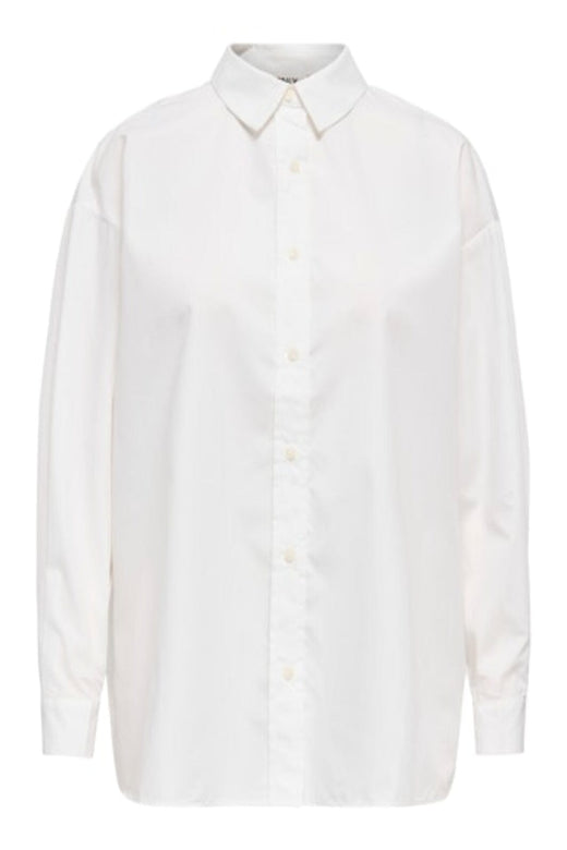Only - Onllibba L/S Shirt - 4951306 Bright White Skjorter 