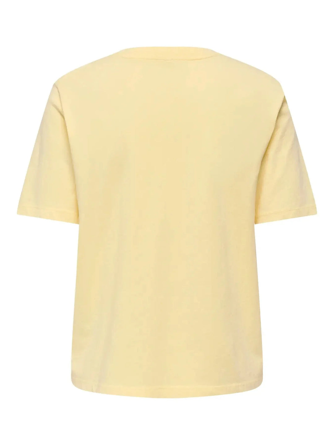 Only - Onllucy Life Monja Ss Top - 4962717 Sunlight Limoncello T-shirts 