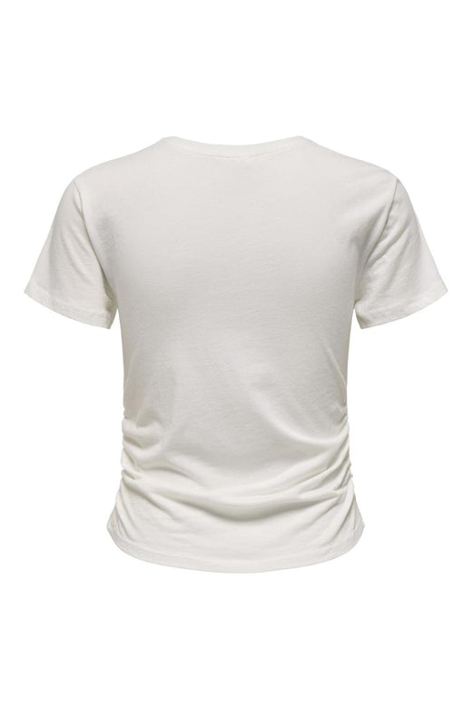 Only - Onllucy Life S/S Summer Top Box 15346760 - 4737445 - Cloud Dancer Malibu Florida