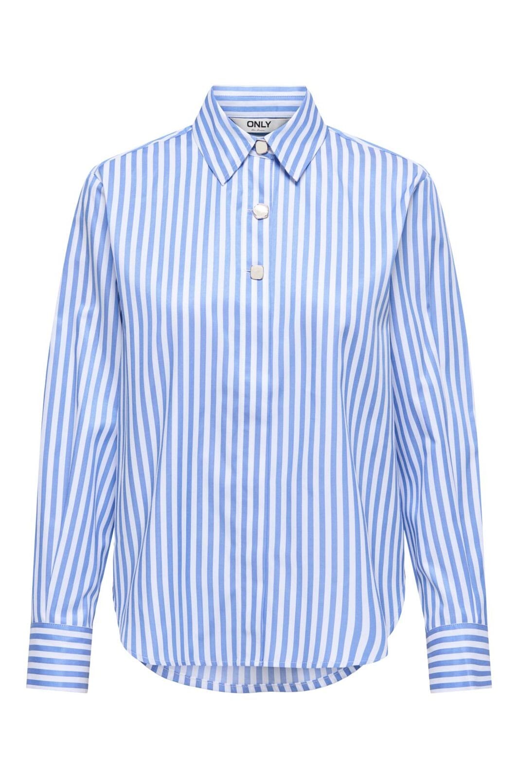 Only - Onllyra Oregon L/S Shirt - 4967433 Provence Cloud Dancer