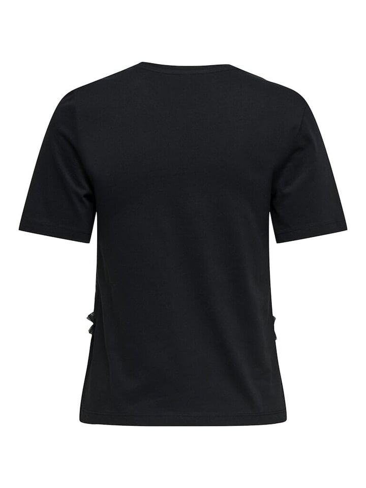 Only - Onlmalija Life S/S O-Neck Top Box - 4896206 Black Black Singlet T-shirts 