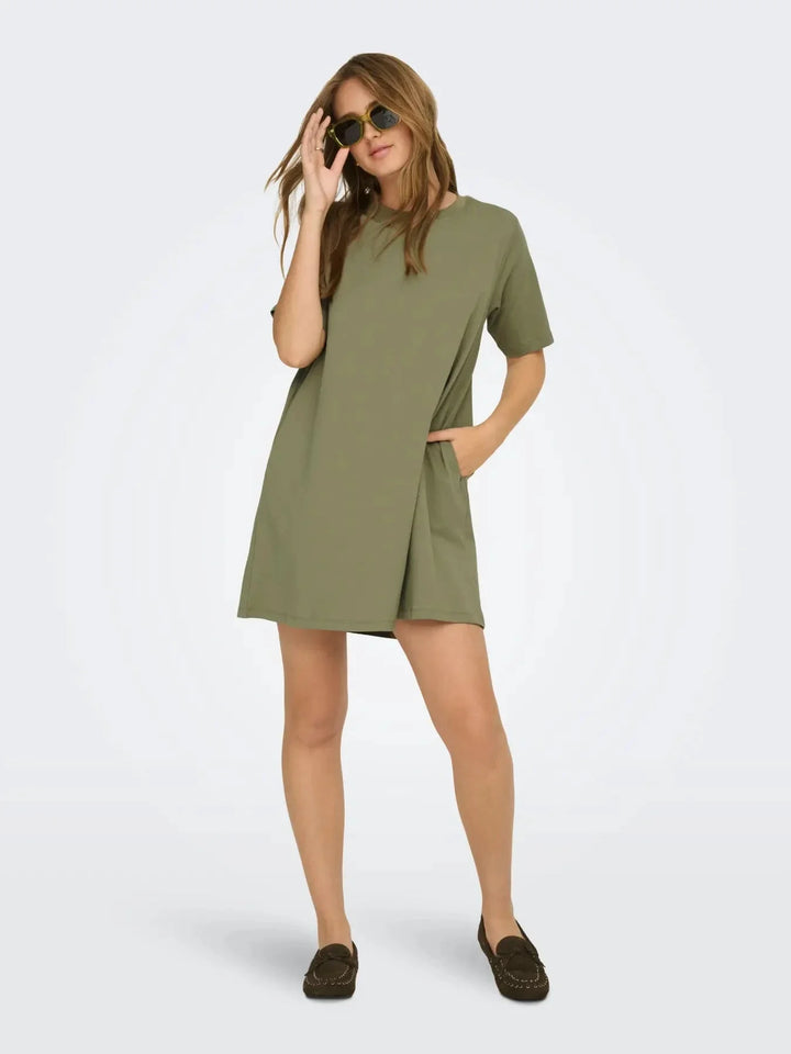 Only - Onlmara S/S Pocket Dress - 5018025 Mermaid Kjoler 