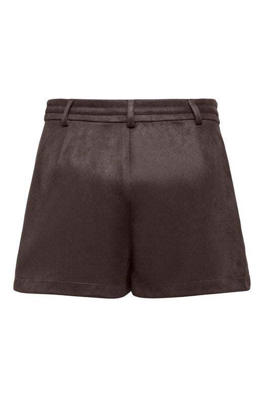 Only - Onlmira Faux Suede Shorts Cc - 5101038 Coffee Bean
