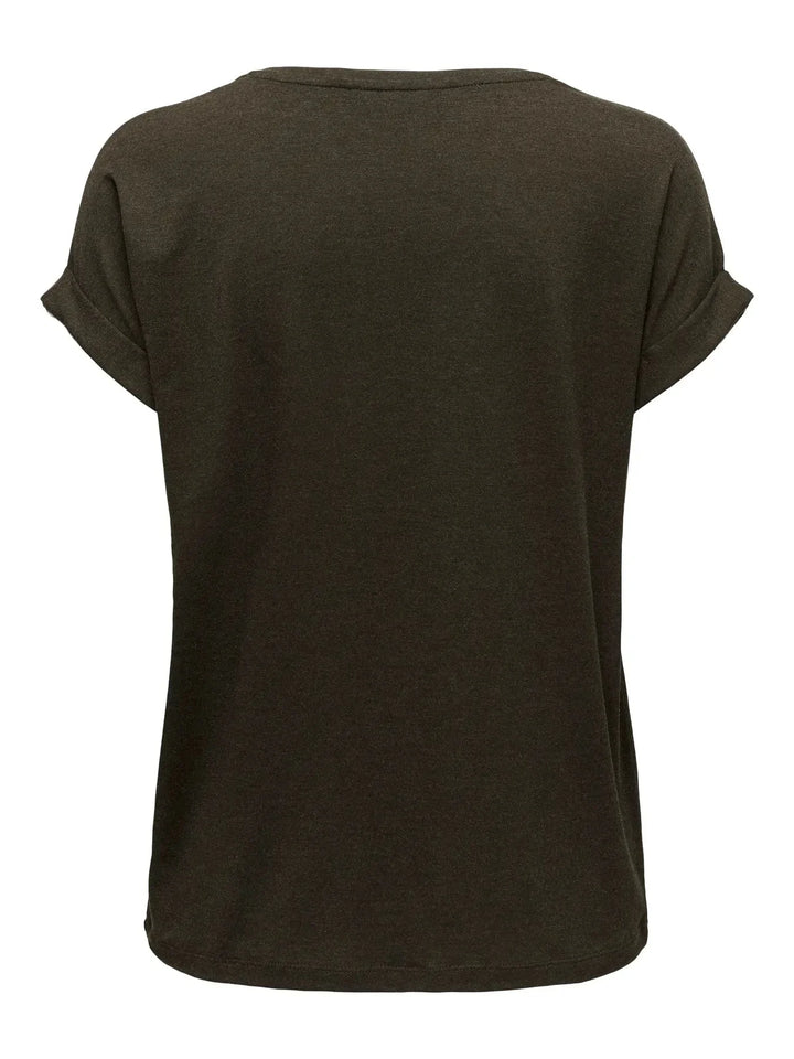 Only - Onlmoster S/S O-Neck Top - 4336607 Demitasse T-shirts 