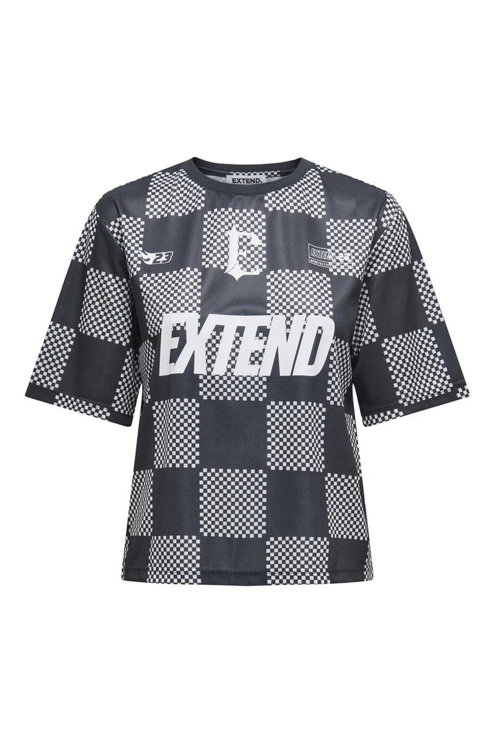 Only - Onlmoto S/S Racing T-Shirt Xt - 4723290 Black W White