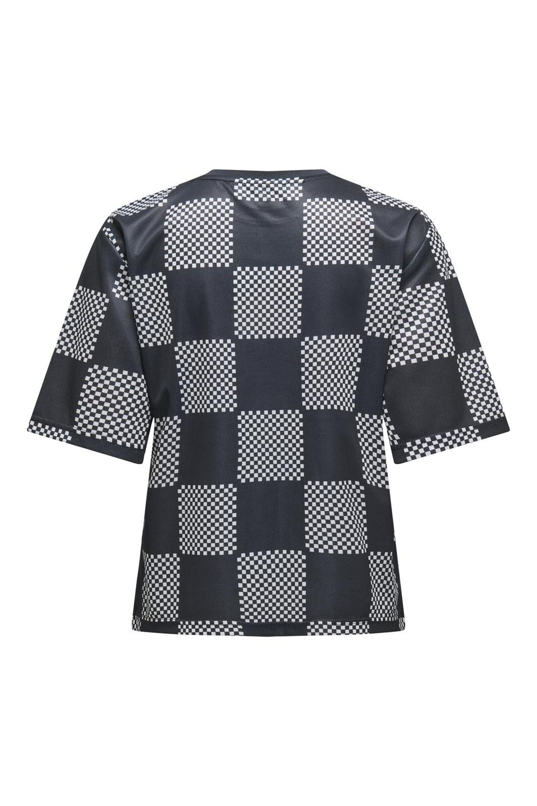 Only - Onlmoto S/S Racing T-Shirt Xt - 4723290 Black W White