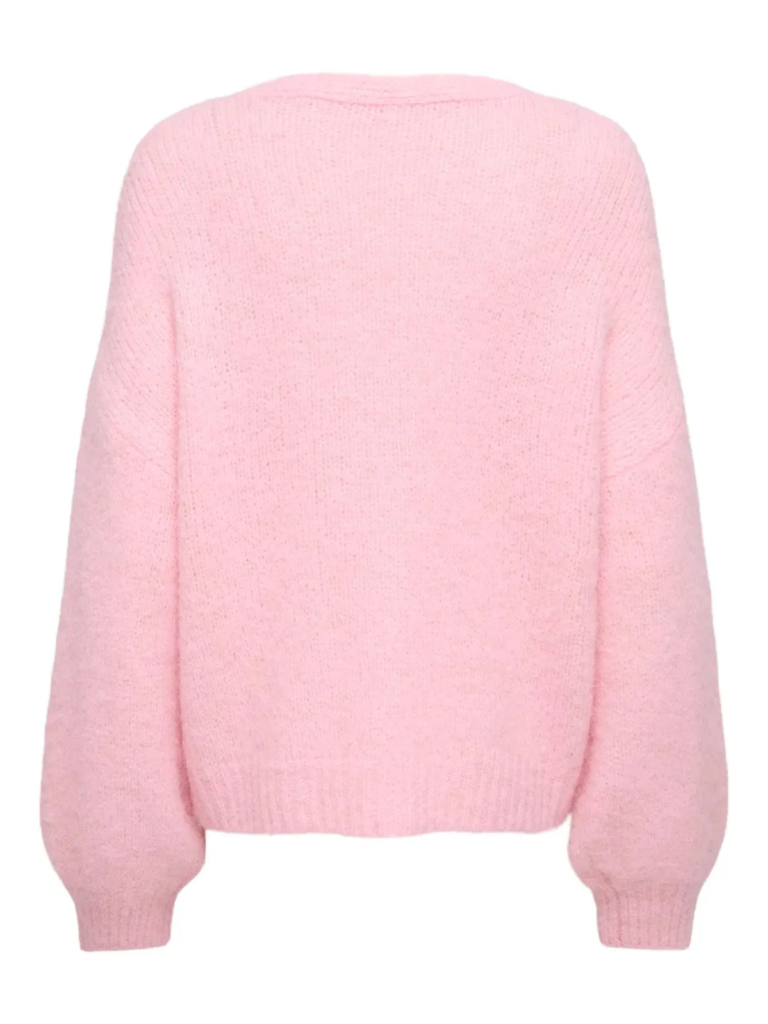 Only - Onlnordra Ls Vneck Cardi Knt - 5049977 Pale Lilac Melange/Fmop Button Cardigans 