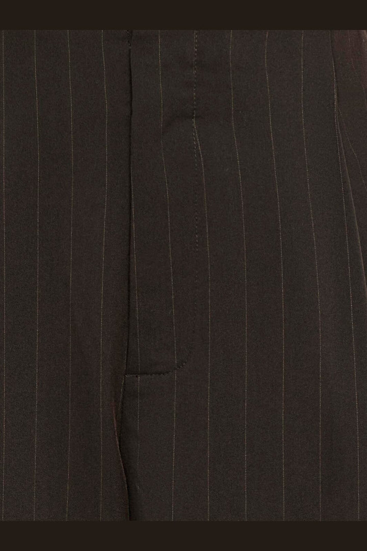 Only - Onlrumba-Alden Pinst Balloon Pant Tlr - 5117323 Mole Pumice Stone Pinstripes