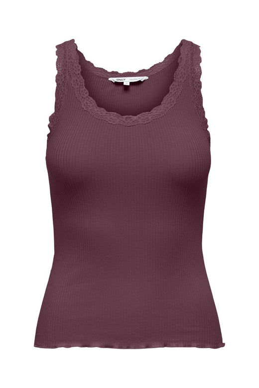 Only - Onlsara Sharai Life Tank Top - 4895921 Burgundy