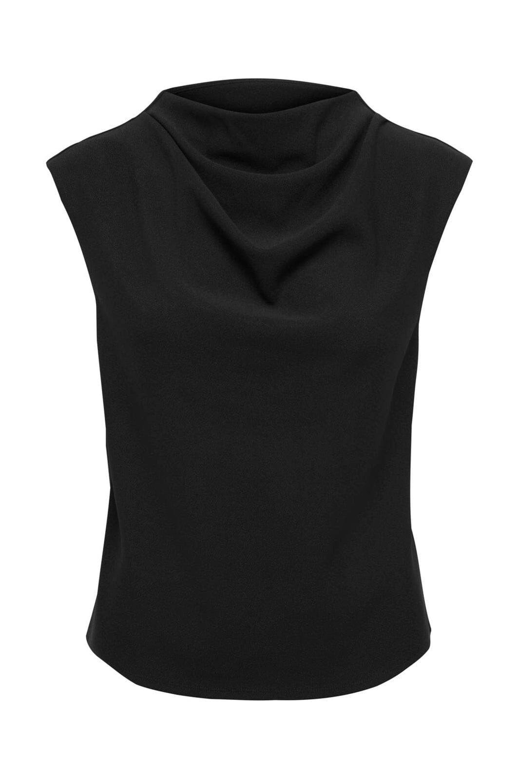 Only - Onlshakia S/L Waterfall Top - 5129080 Black