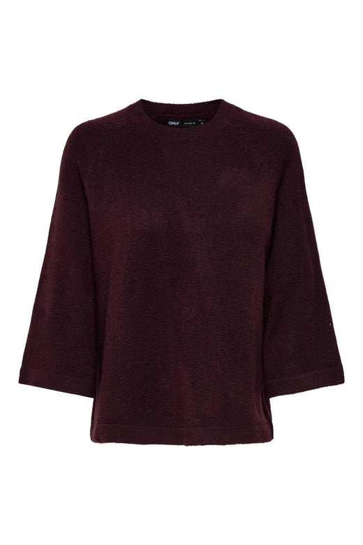 Only - Onlsimoni 3/4 Pullover Knt - 4854434 Port Royale Melange