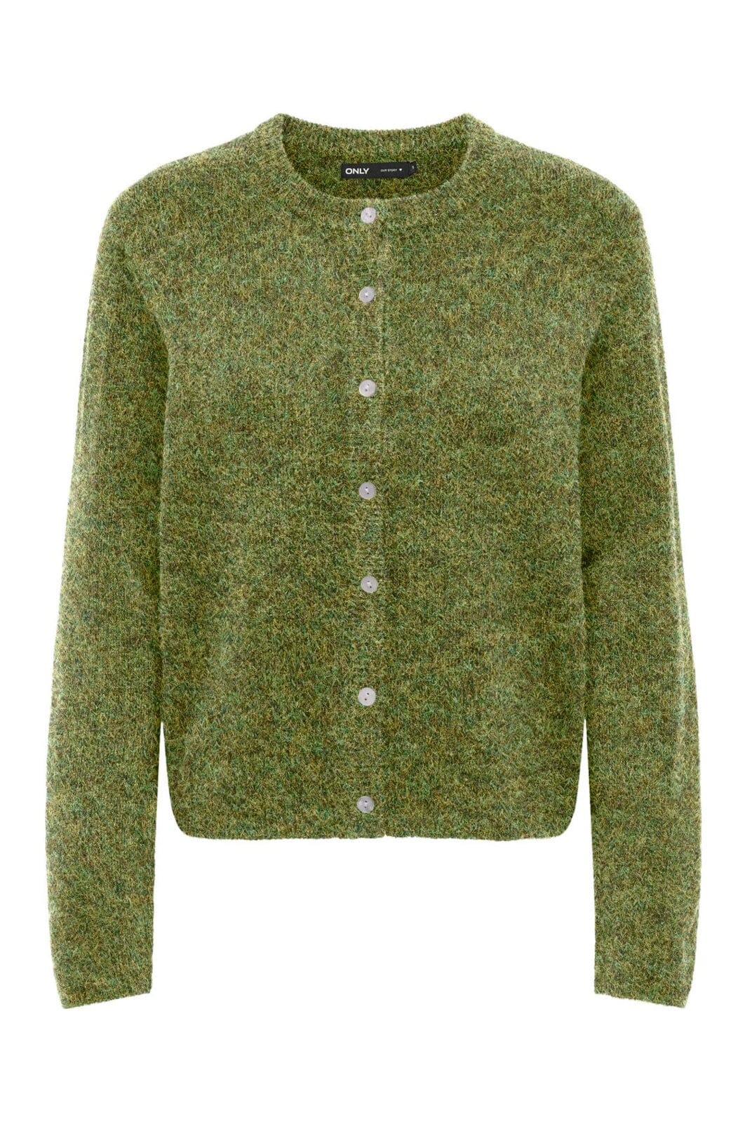 Only - Onlsimoni L/S O-Neck Cardigan Knt - 5112879 Forest Night Melange