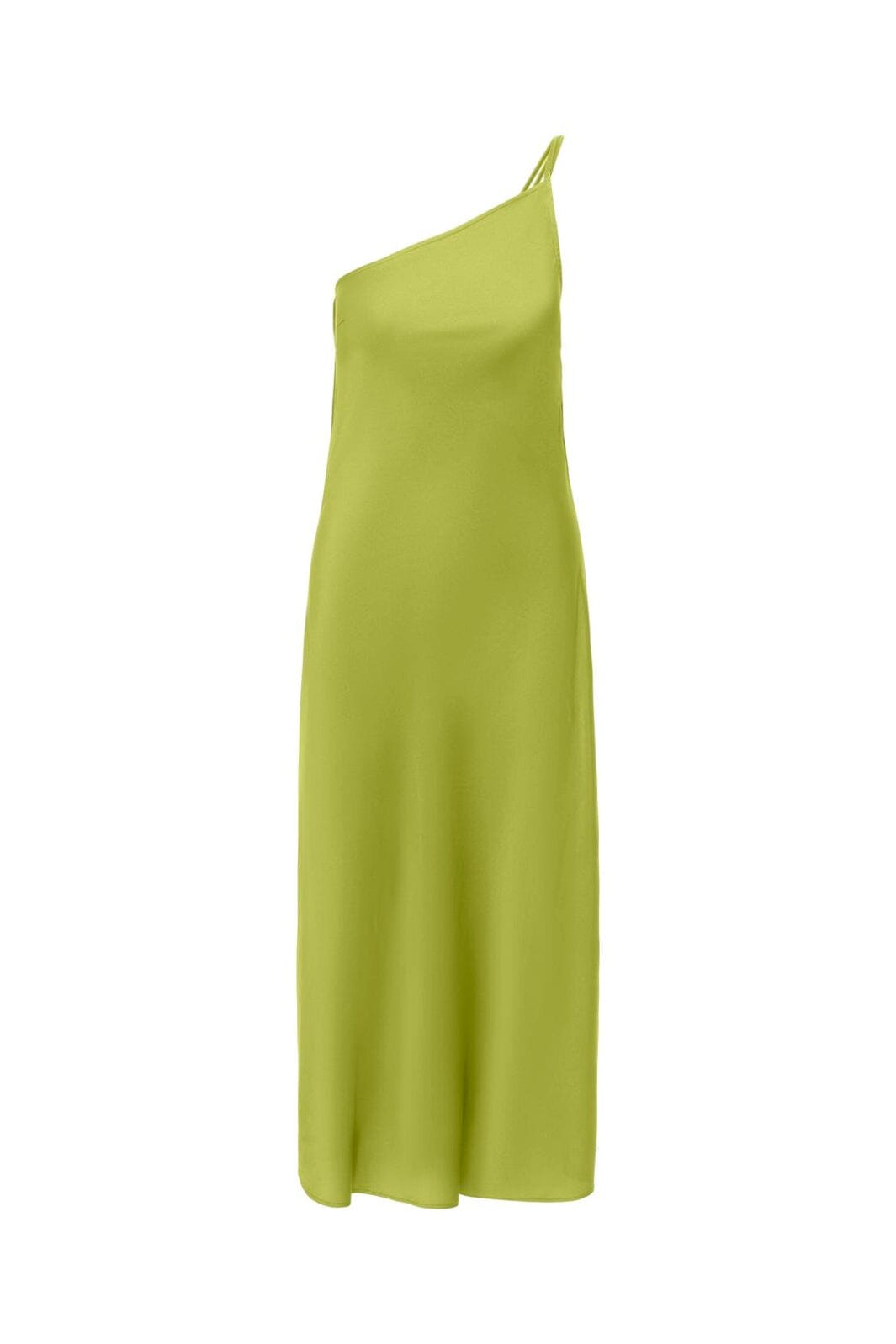 Only - Onlskye Chigo One Shoulder Dress - 5103901 Green Oasis