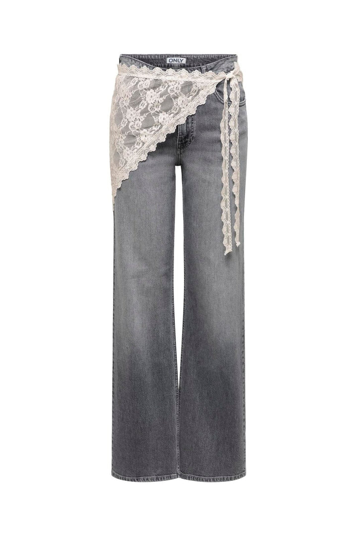 Only - Onlsof Lace Scarf - 5183489 Antique White