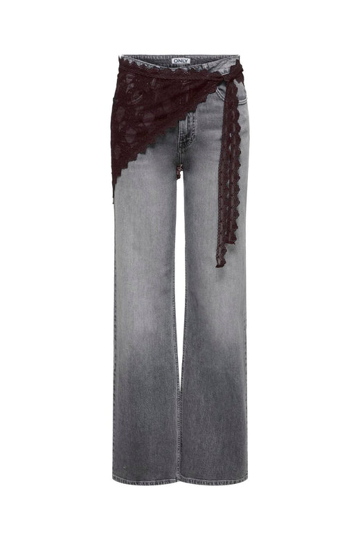 Only - Onlsof Lace Scarf - 5183490 Seal Brown