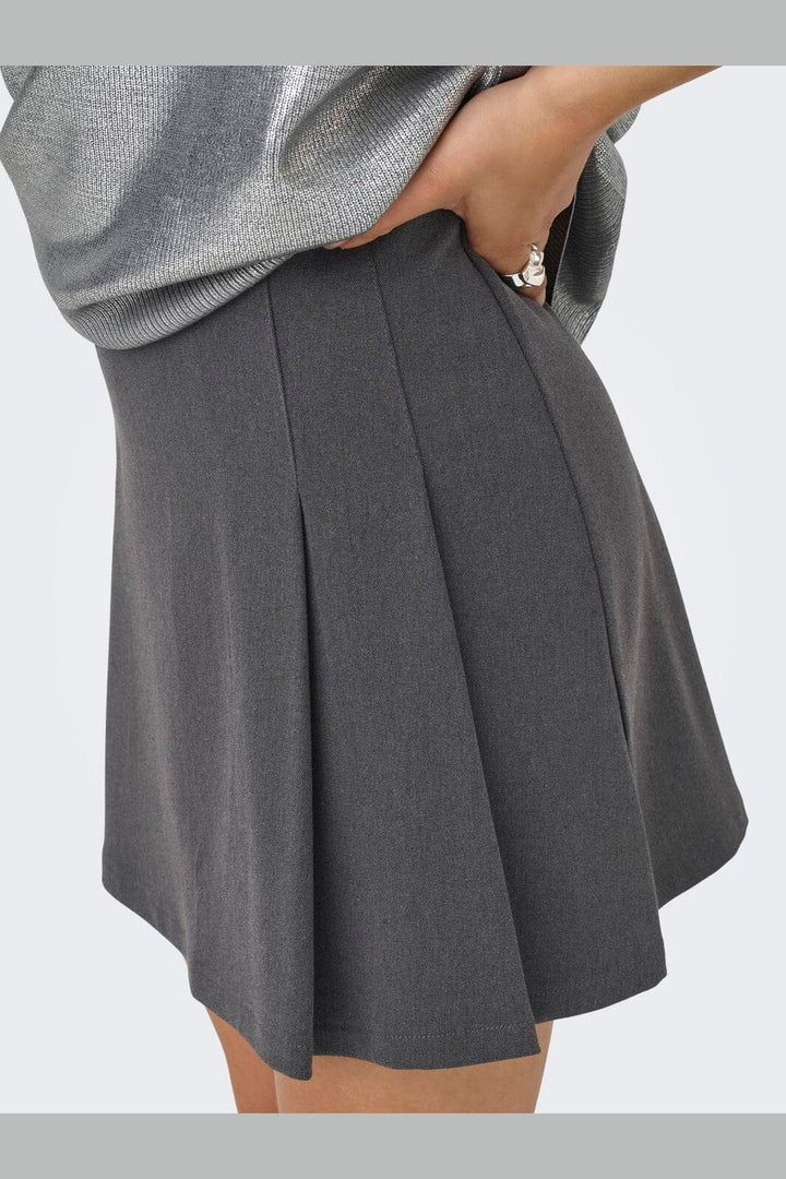 Only - Onlsulajma Pleat Skirt Cc Tlr - 4785323 Phantom