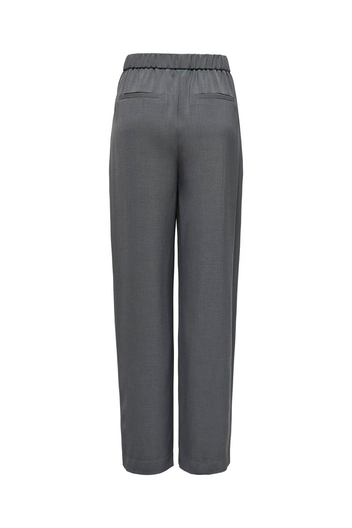 Only - Onlsvea Life Pull-Up Pant - 4880107 Dark Grey Melange