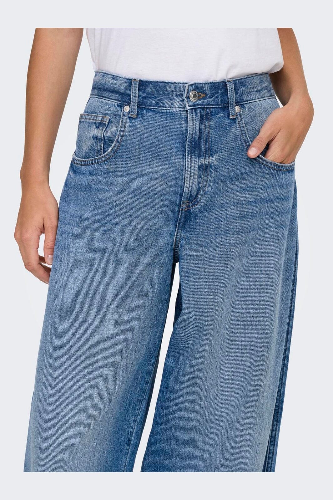 Only - Onltaylor Barrel Pim678 - 4943189 Medium Blue Denim