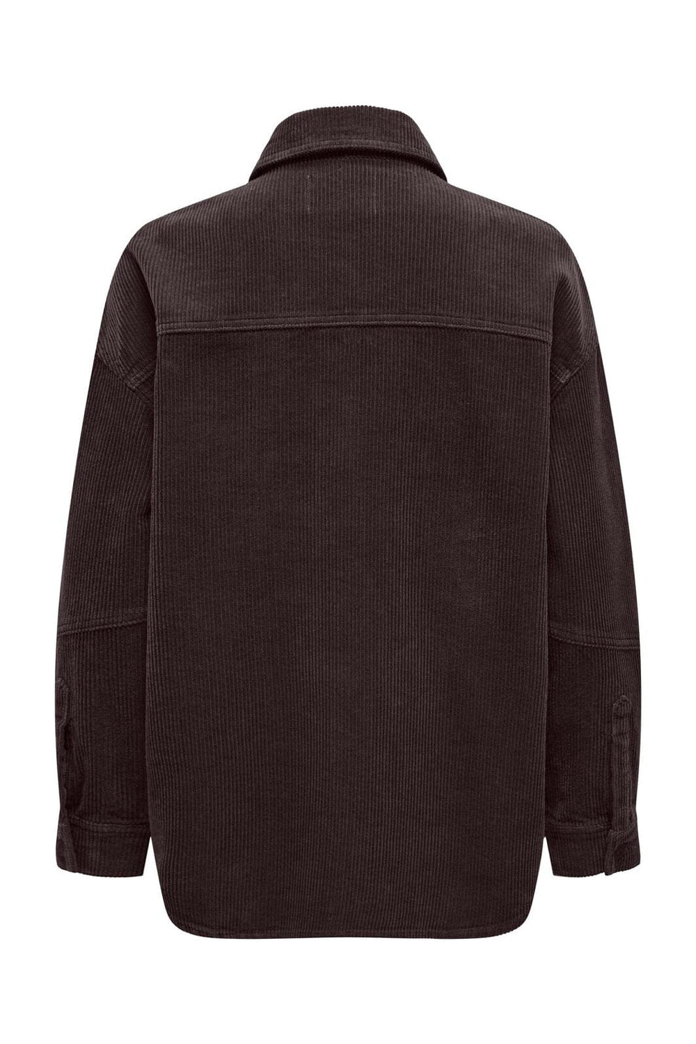 Only - Onltiggy L/S Cord Shacket - 4975019 Ganache
