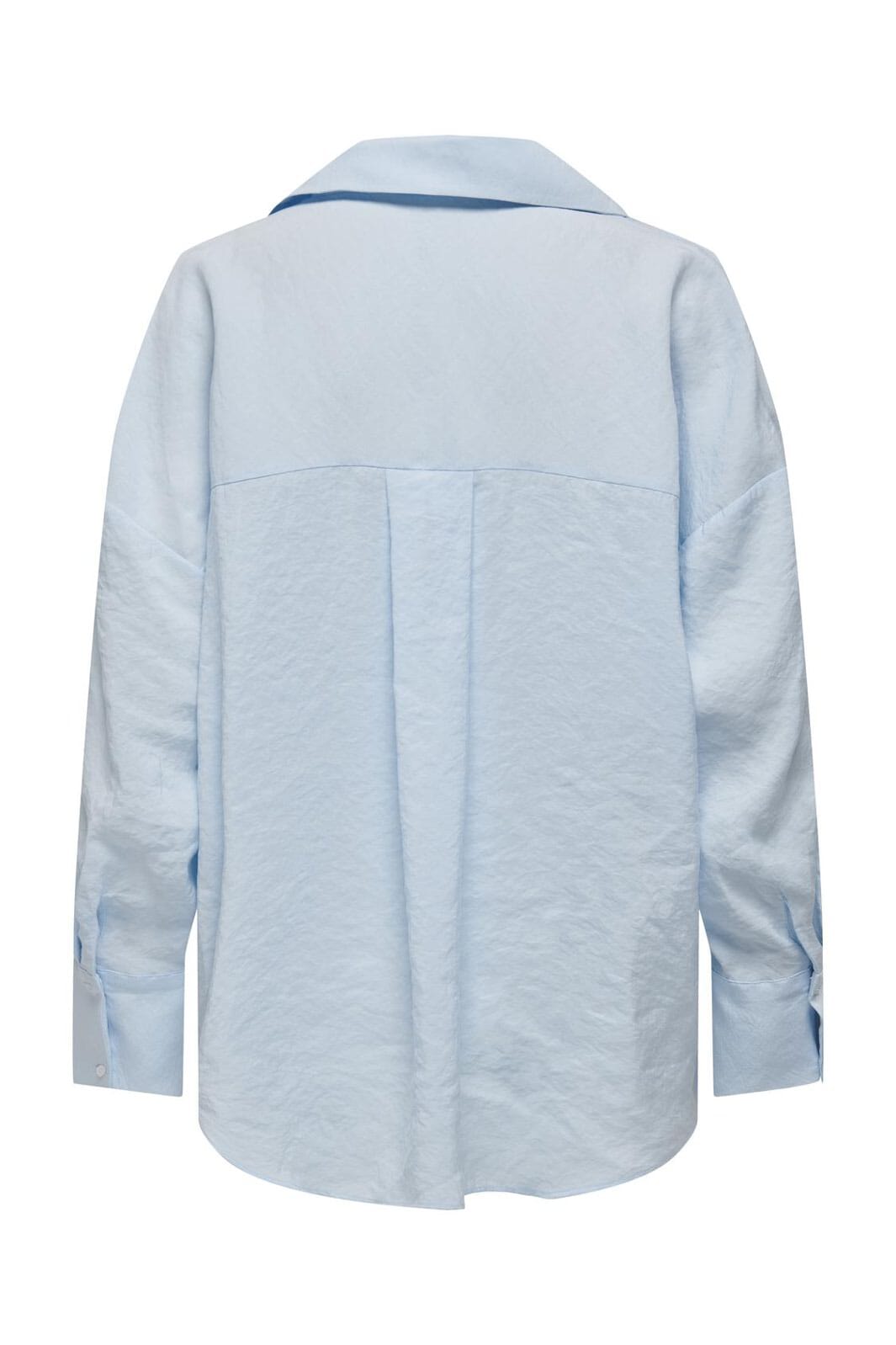 Only - Onlzazima L/S Loose Shirt - 4439493 Chambray Blue