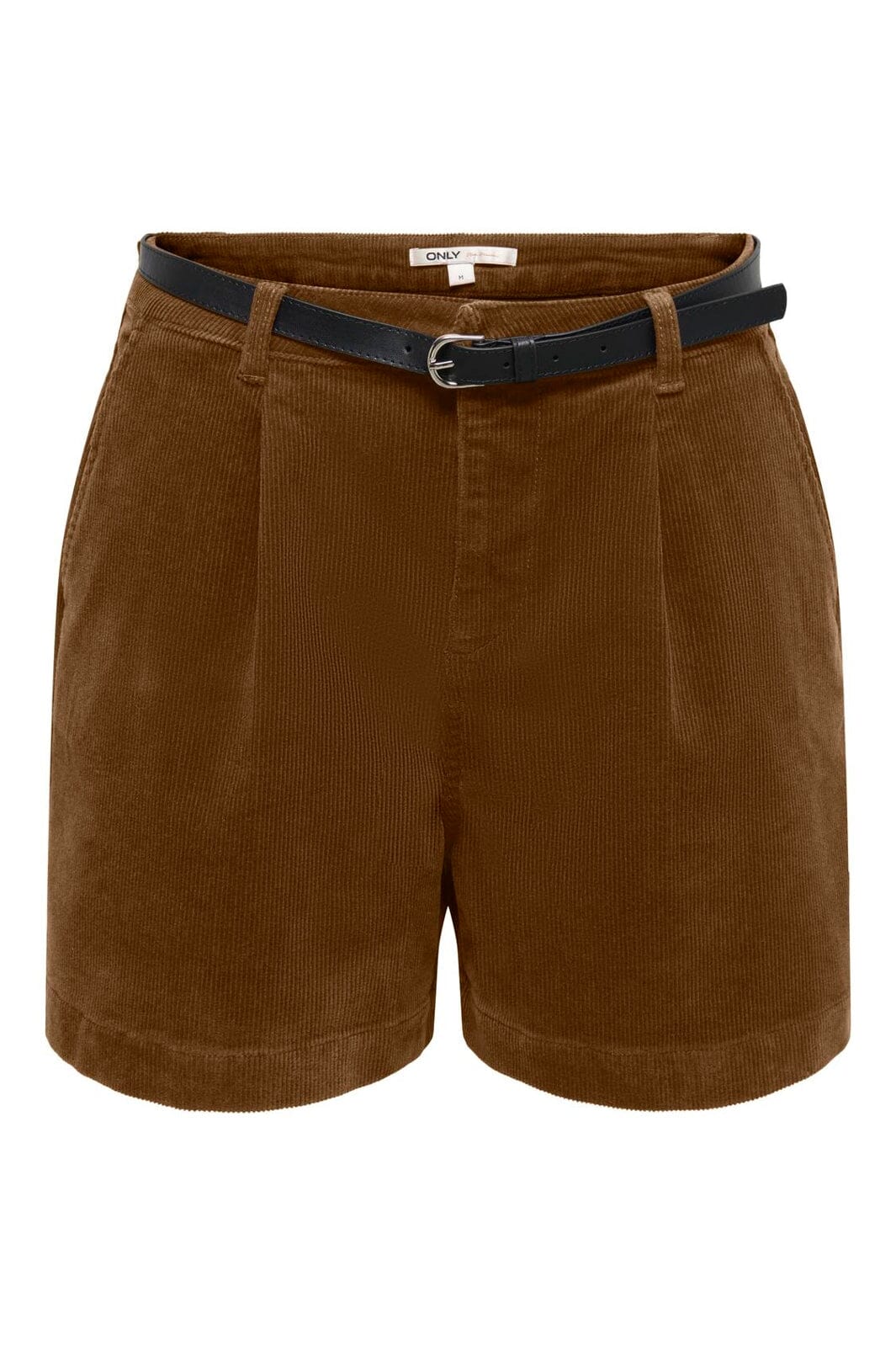 Only - Onlzeva Belt Cord Shorts Cc - 5101093 Bison