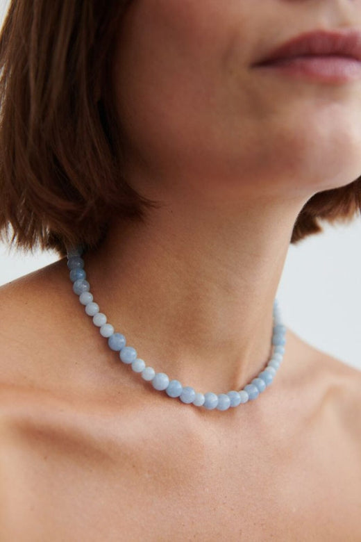 Pernille Corydon - Blue Sky Necklace n-321-gp - Gold Plated