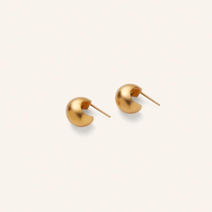 Pernille Corydon Jewellery - Small Echo Hoops e-744-gp - Earring Øreringe 