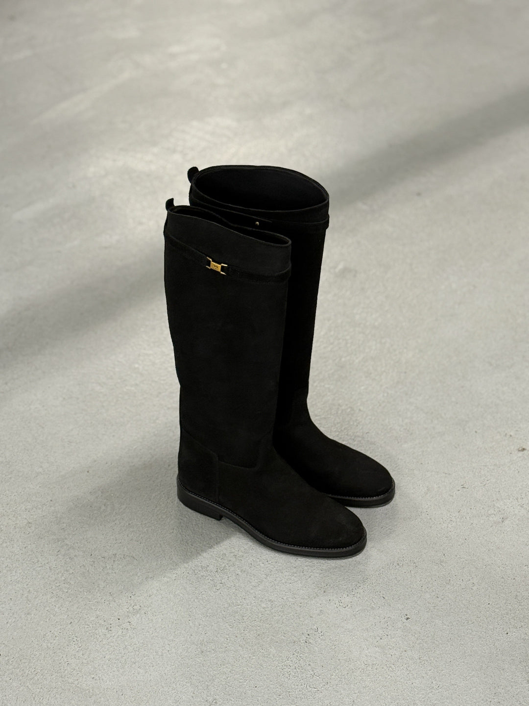 Phenumb Copenhagen - Equestra Long S Suede PB-D11-EQUES-S - Black Støvler 