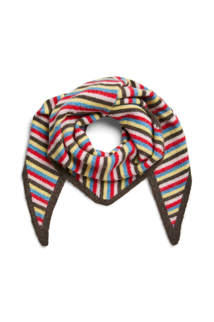 Pieces - Pcada Scarf - 5072811 Flame Scarlet Multi