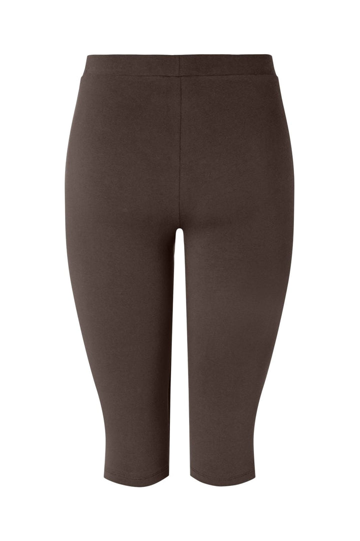Pieces - Pcalli Capri Leggins Dm - 5260916 Hot Fudge