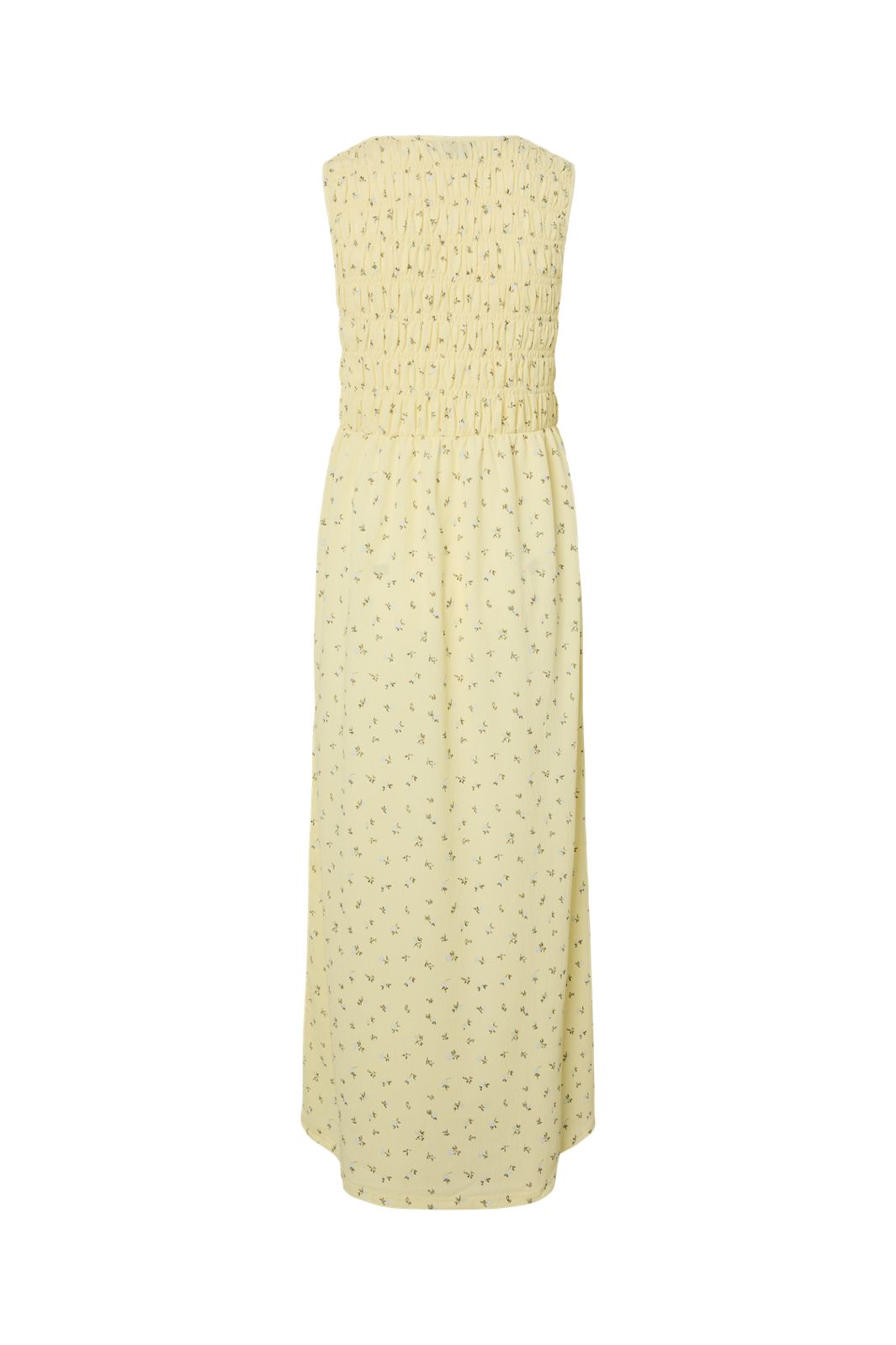 Pieces - Pcbetty Sl Smock Dress - 5009504 French Vanilla Flower