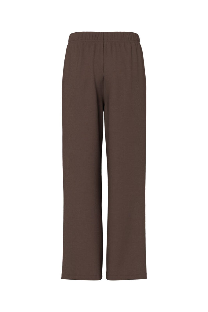 Pieces - Pcchilli Wide Sweat Pants - 4802364 Hot Fudge