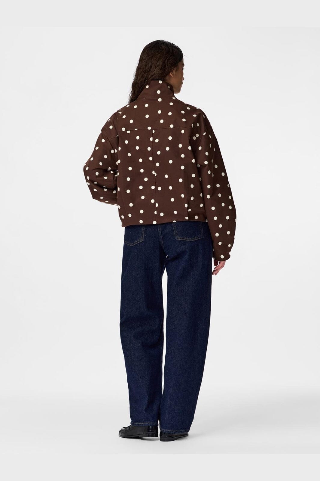 Pieces - Pcelisabeth Bomber Jacket - 5118623 Chicory Coffee Cloud Dancer